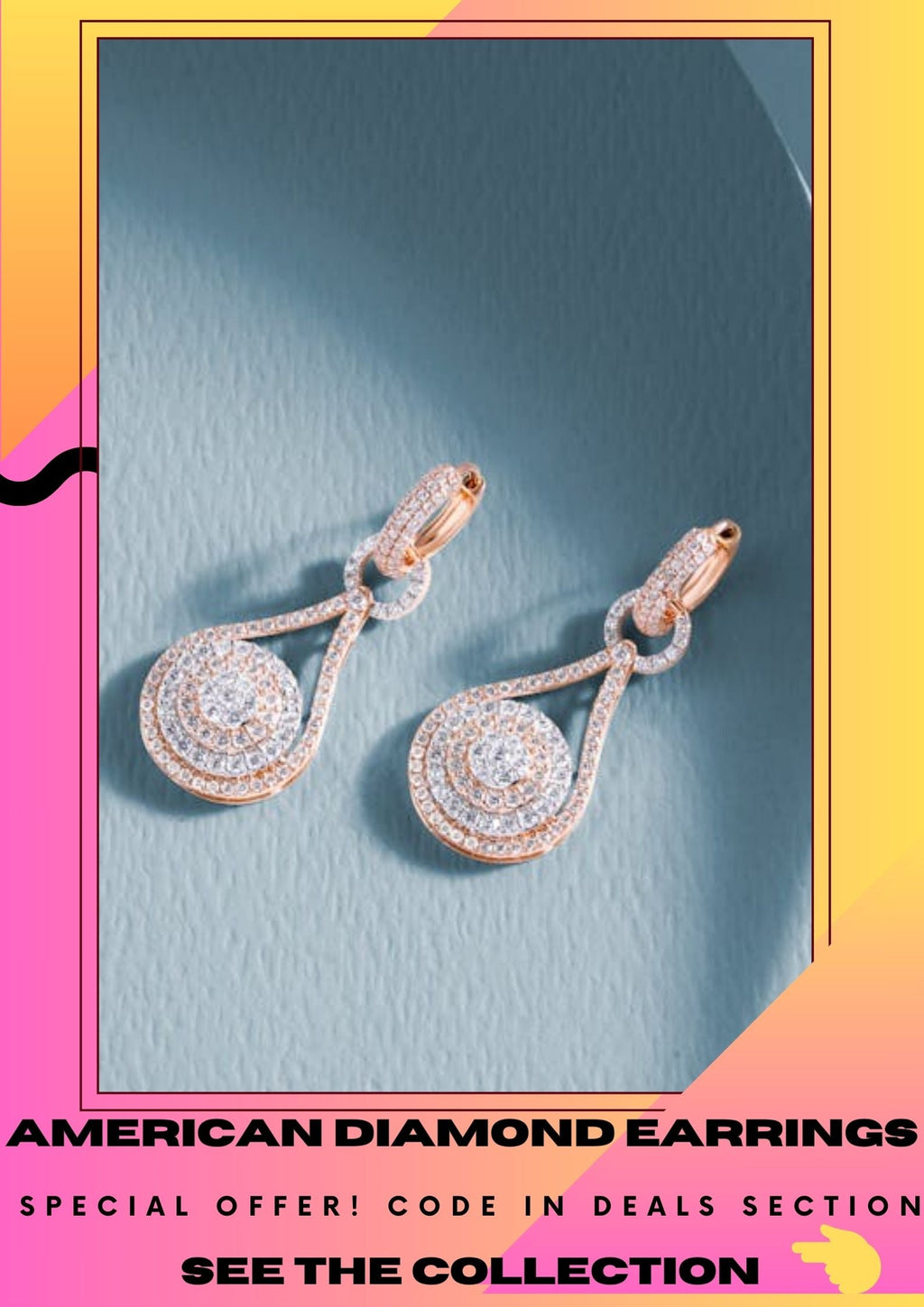 American Diamond Earrings