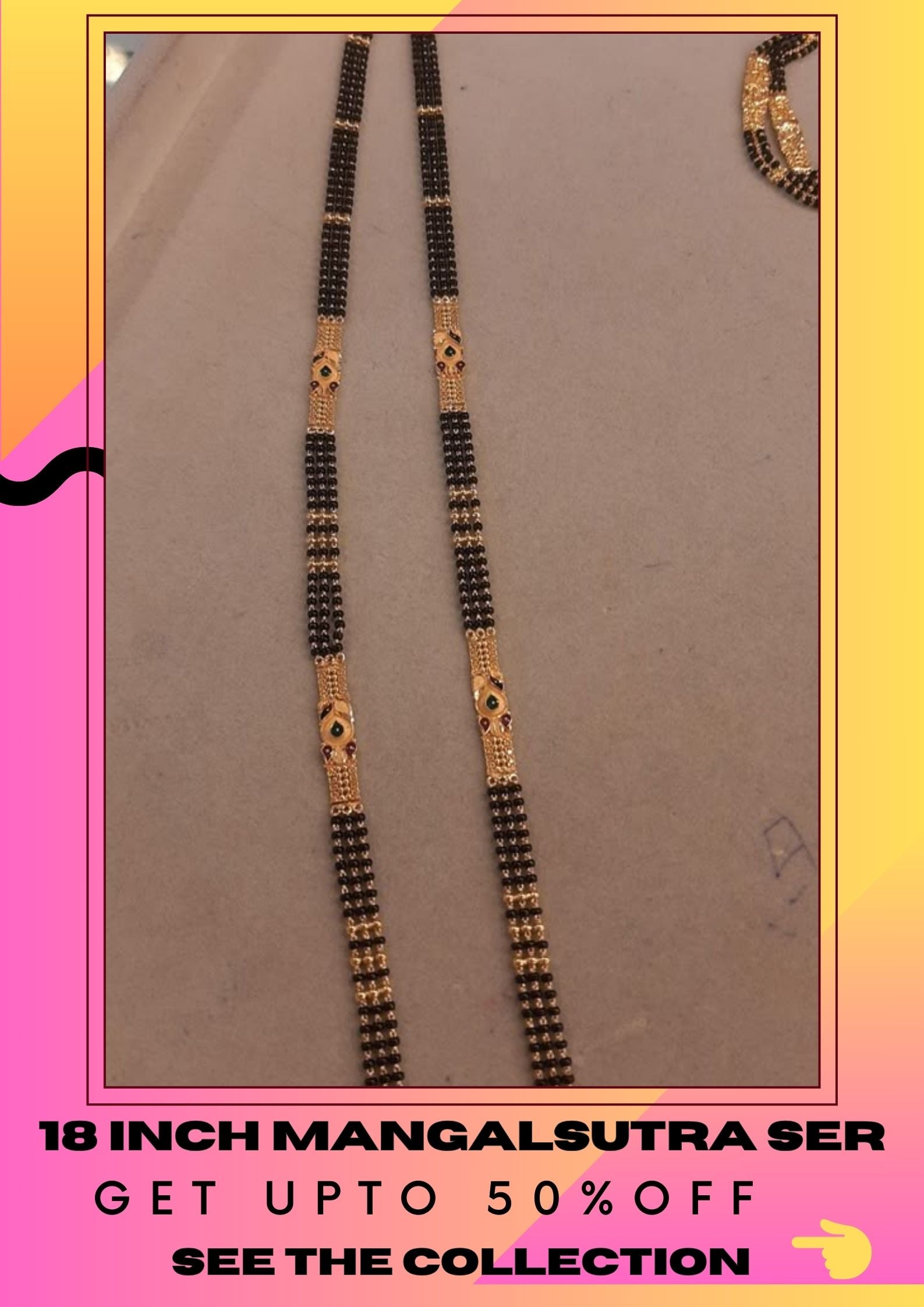 18 Inch Mangalsutra Ser