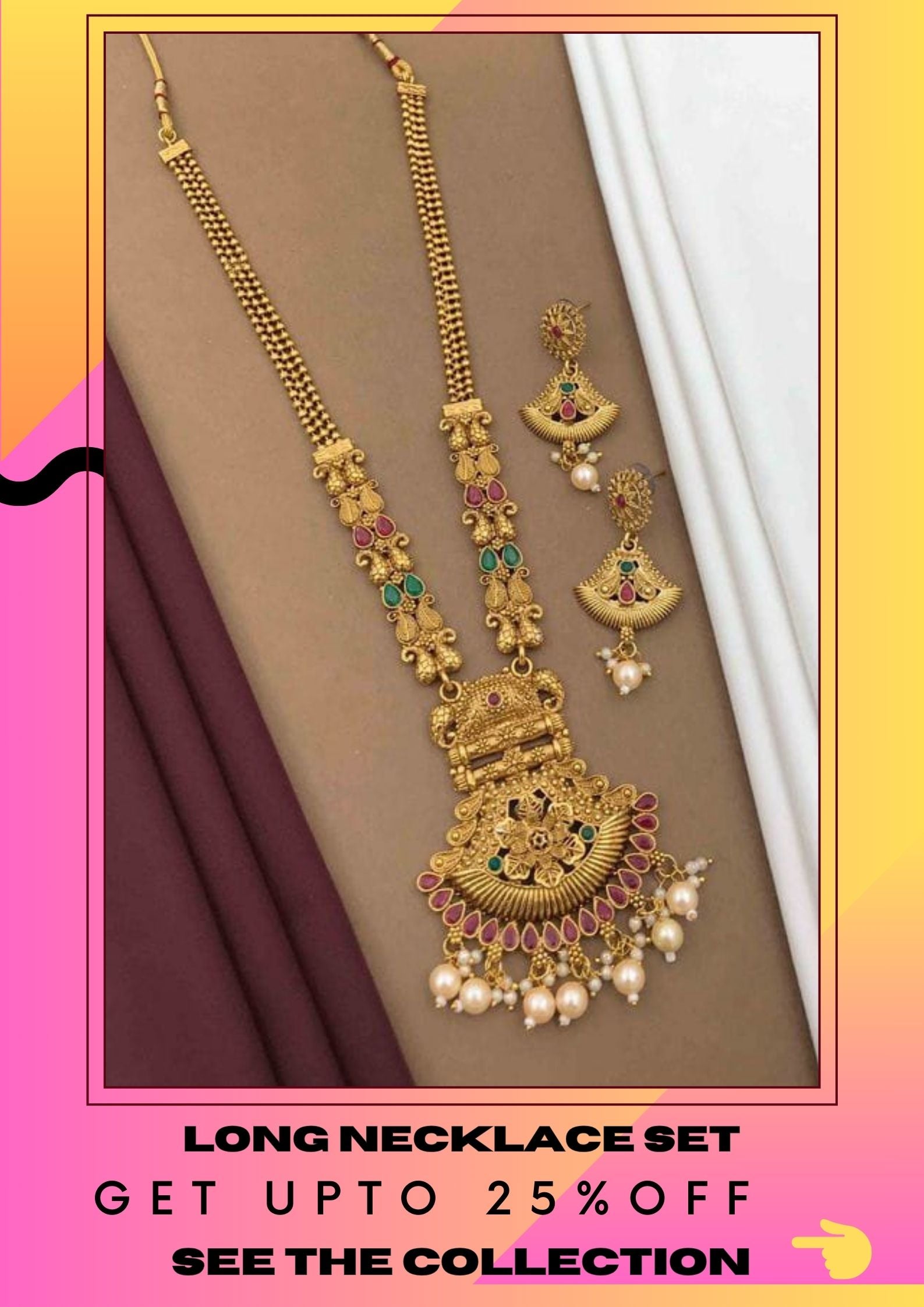 Long Necklace Set