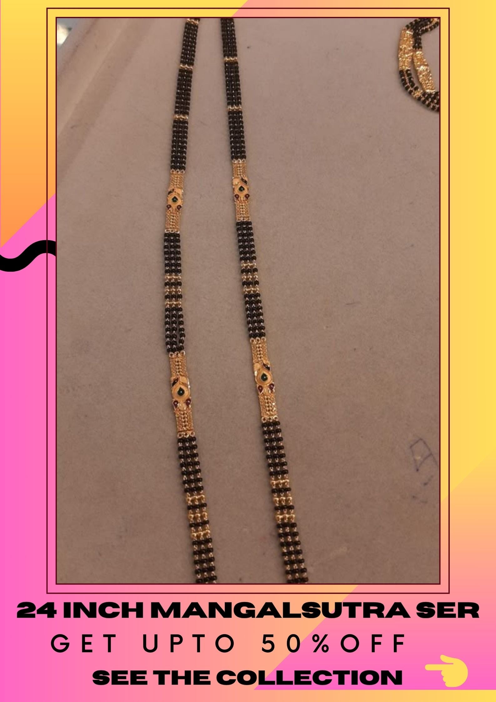 24 Inch Mangalsutra Ser