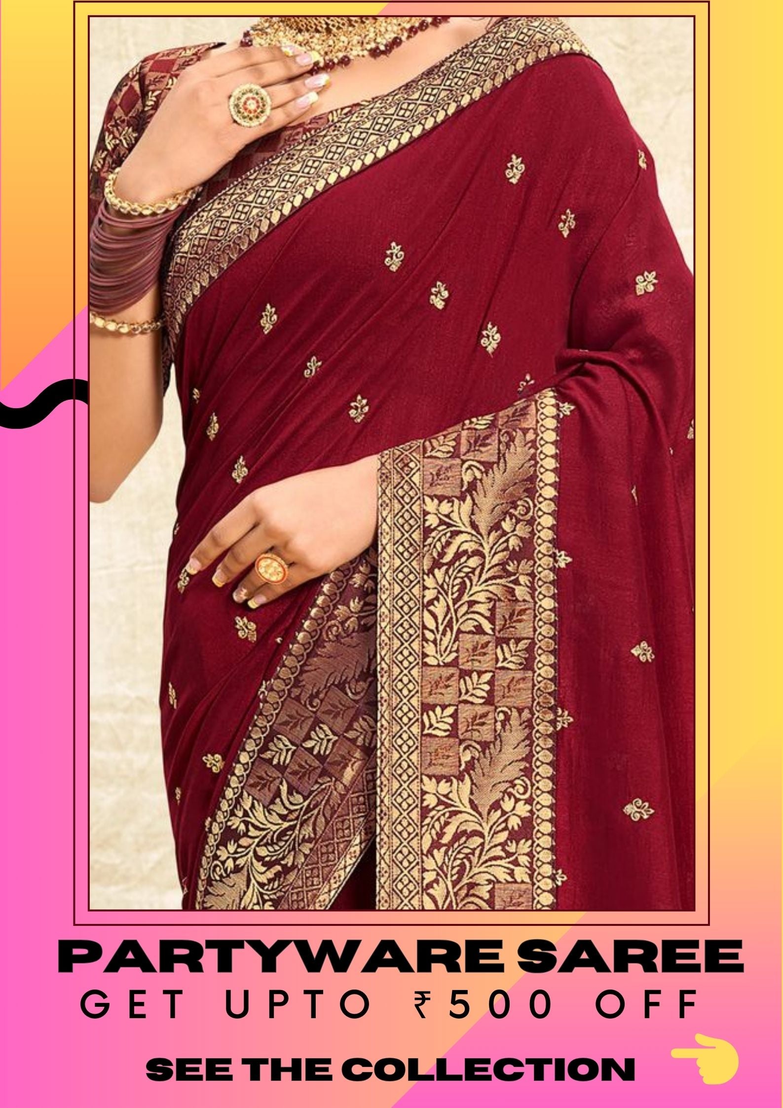 Partyware Saree