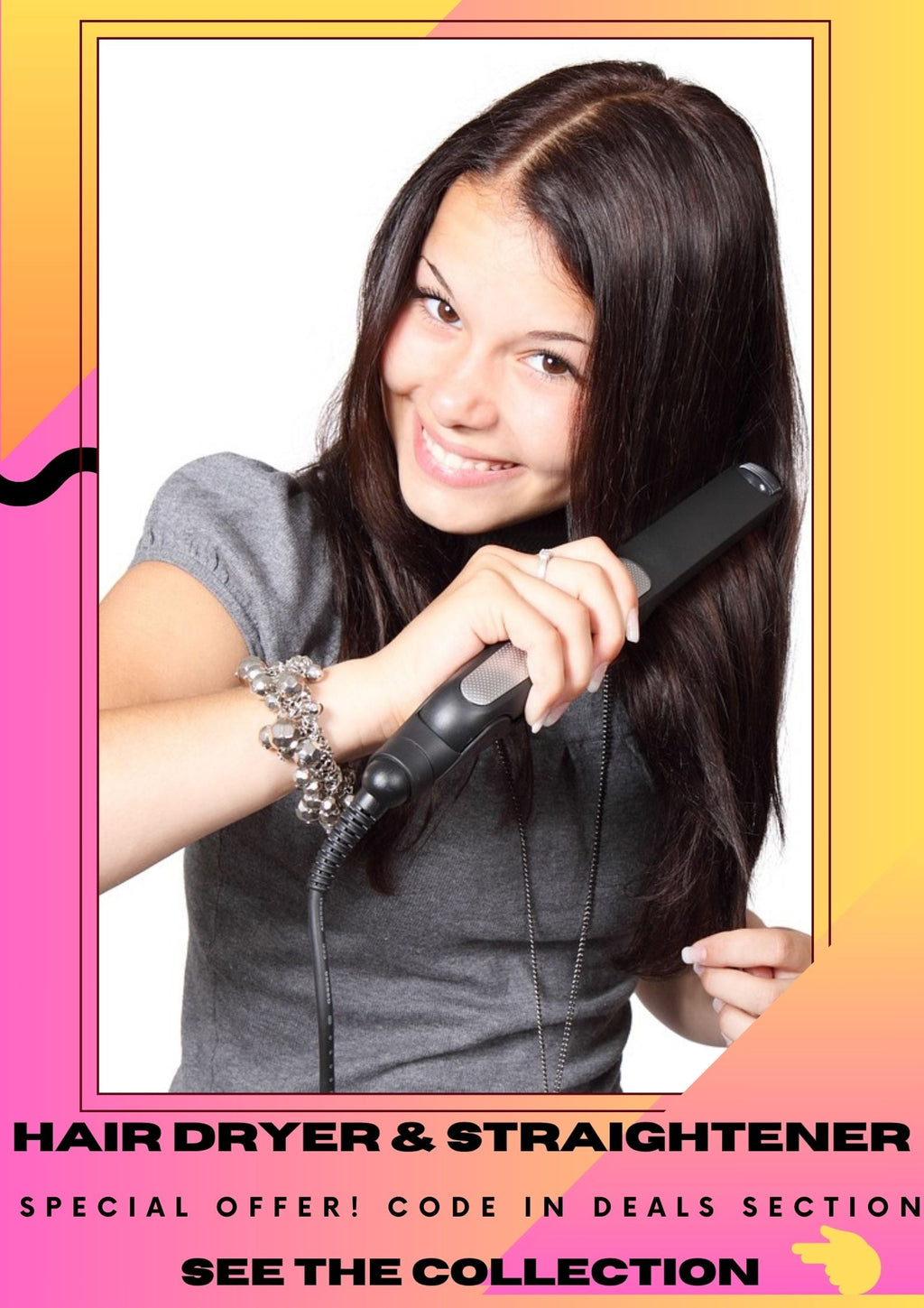 Hair Dryer & Straightener