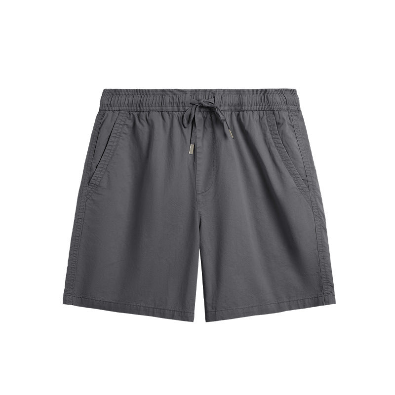 Environmentally Friendly Ready-to-wear Washed Straight Shorts