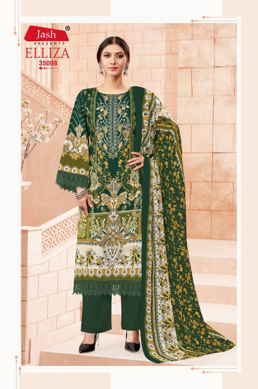 Jash Elliza Vol 35 Cotton Printed Dress Material Collection | Soft & Comfortable 11