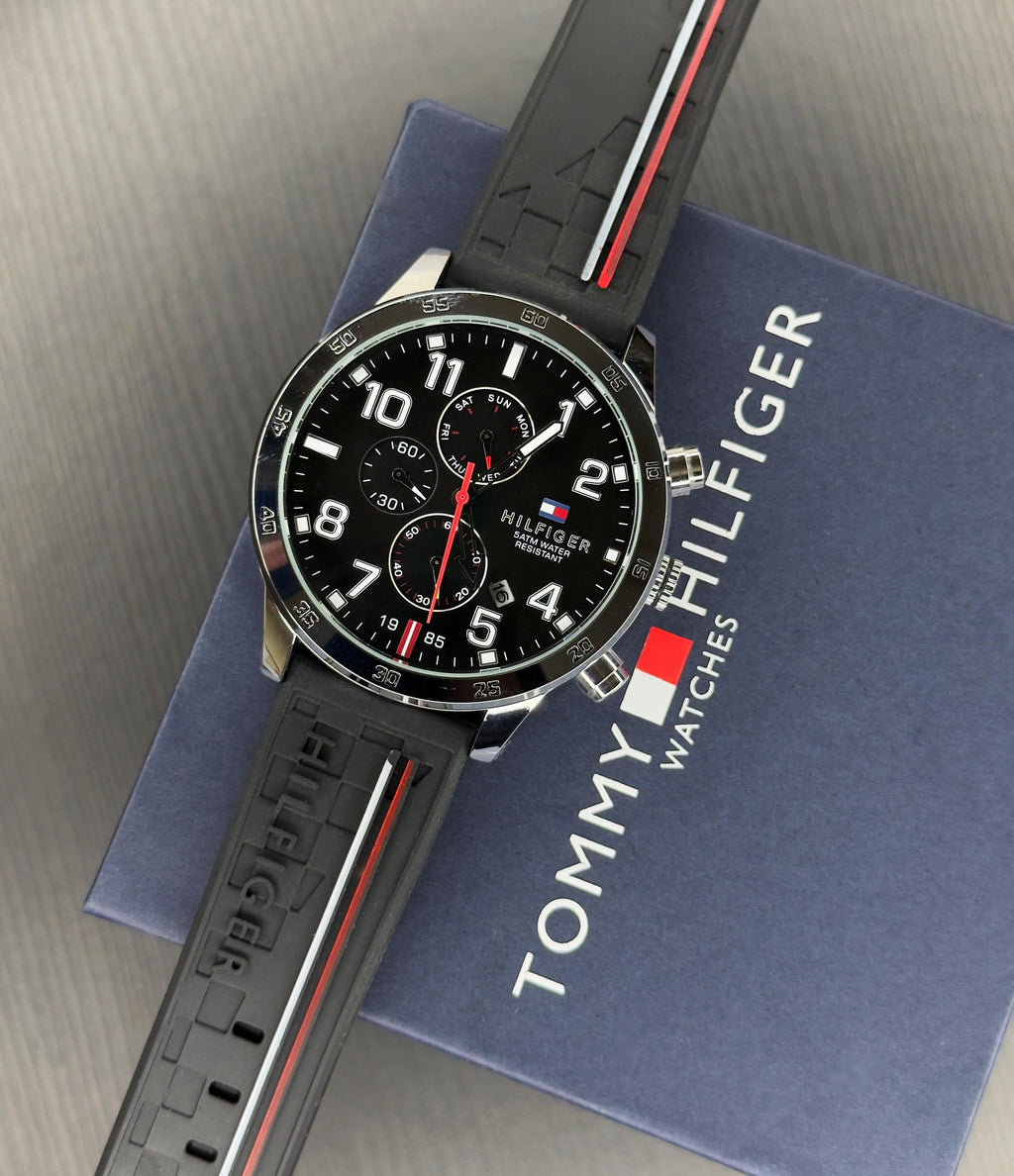 Tommy Hilfiger TH Full Black Men's Watch