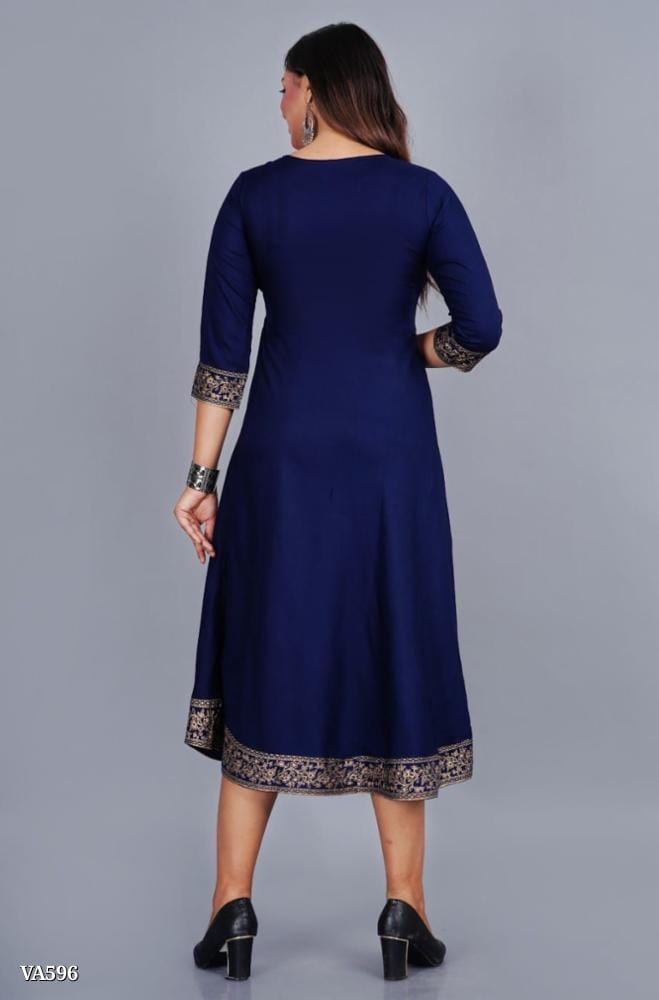 Women's Rayon Printed Kurtis