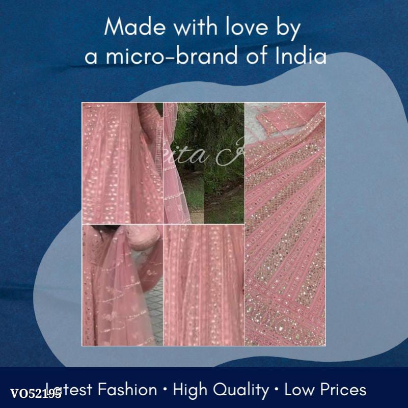 Party Wear Gown - Full Heavy Embroidery