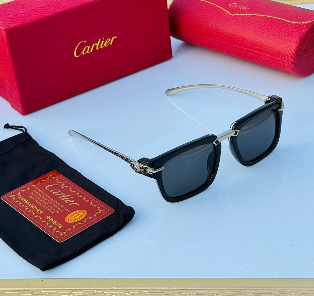 Cartier Sunglasses – Unisex Premium Quality Frame silver