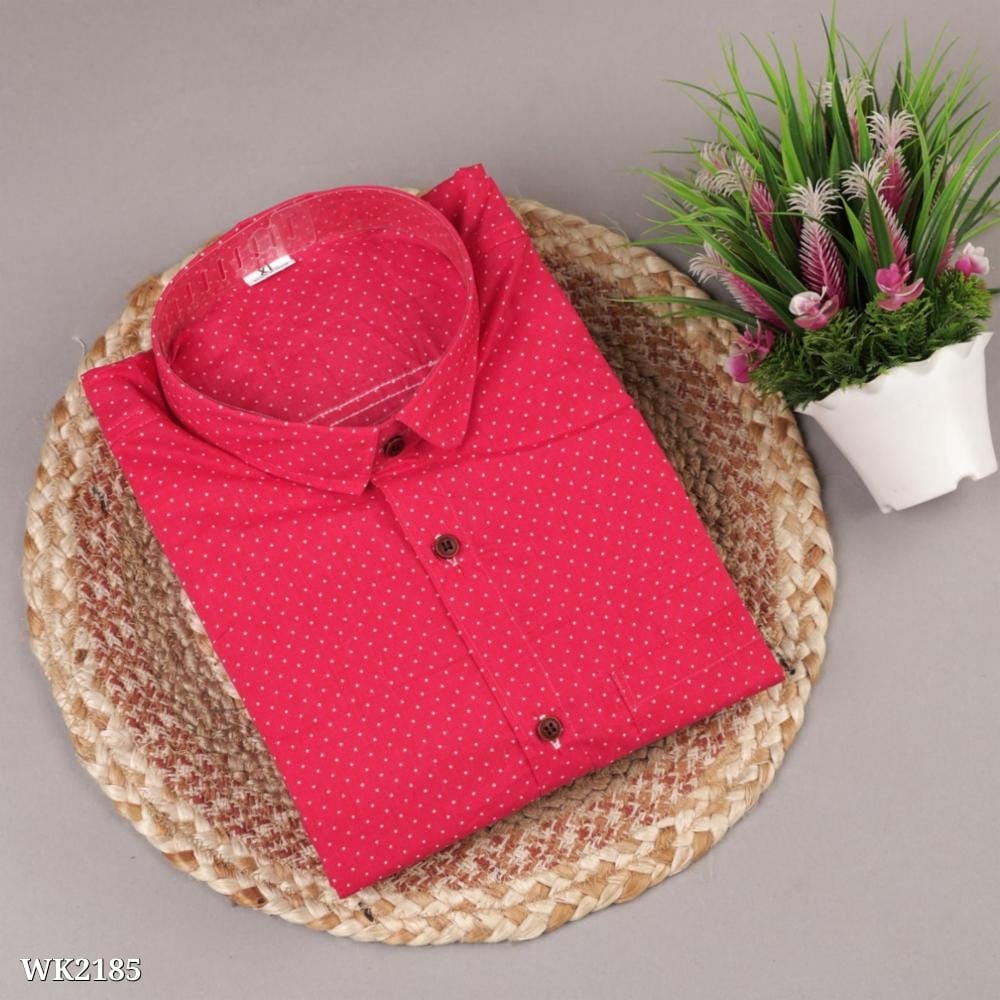 Pure Cotton Men’s Shirt - Stylish and Comfortable Men’s Fashion