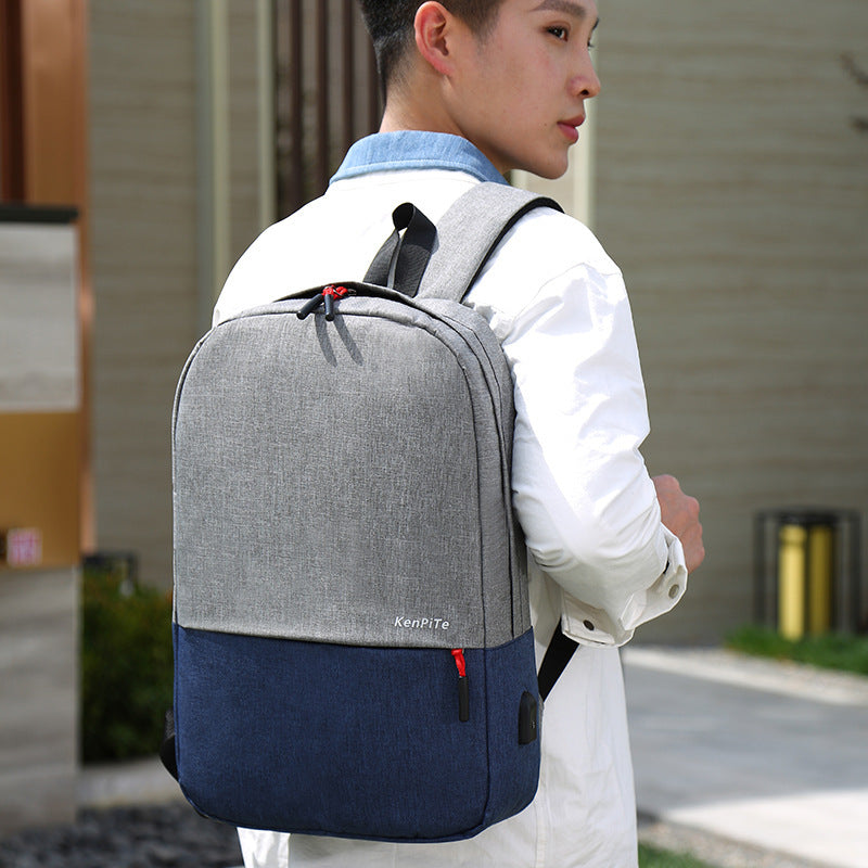 Fashion Commuter Backpack Outdoor Casual Simple Folder Bag