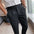 Men's Casual Suit Slim-fitting Ankle-tied Cropped Pants