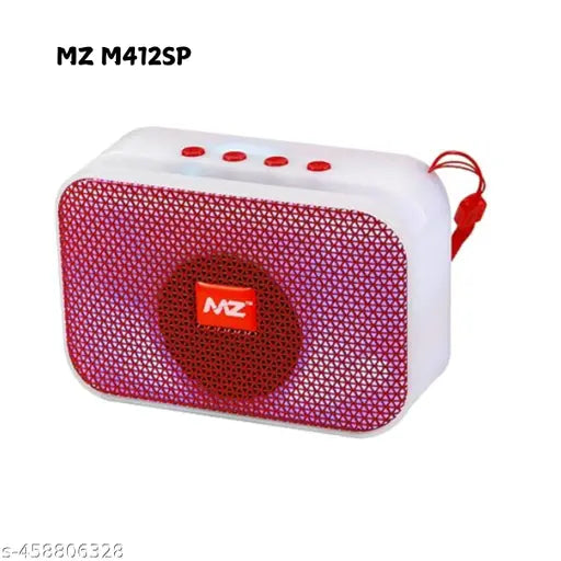 MZ M412SP (Portable Bluetooth Speaker) Dynamic Thunder Sound with High Bass 5waatts Bluetooth Speaker 1200mAh Battery