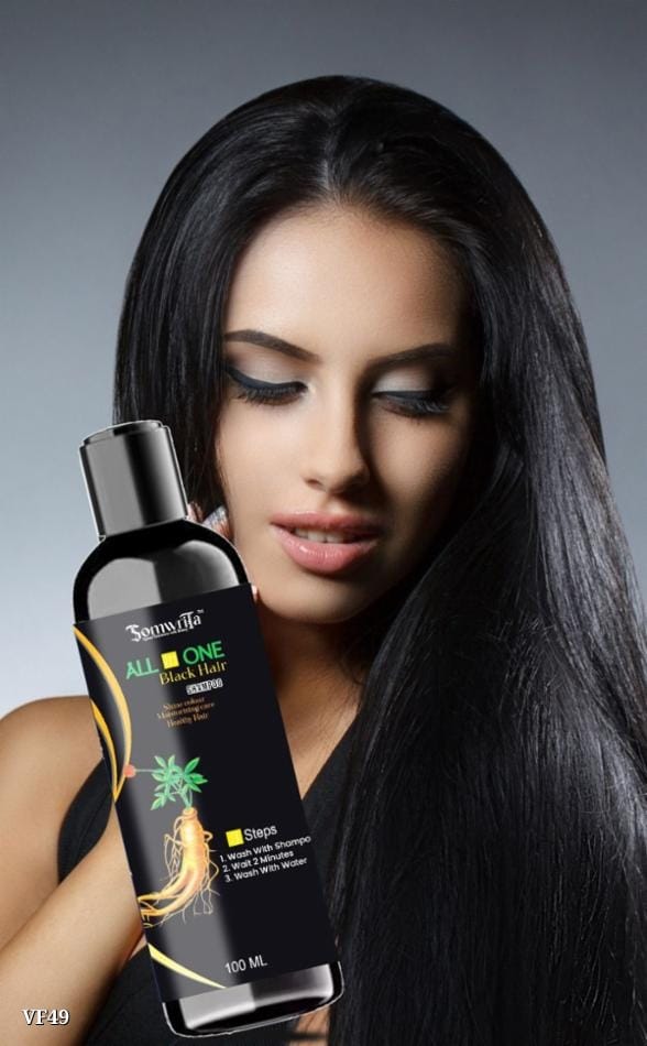 Somwrita 100% Coverage Hair Shampoo for Women & Men | Scalp Health Care & Moisturizing | 100ml