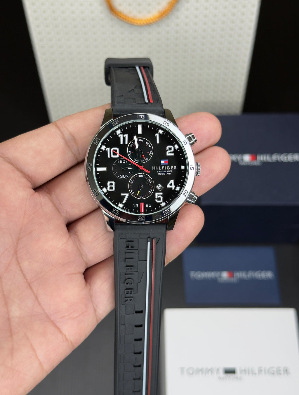 Tommy Hilfiger TH Full Black Men's Watch