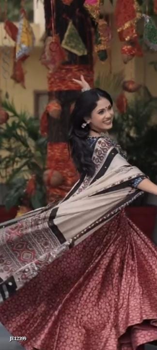 er Digital Print Muslin Cotton Lehenga Chol