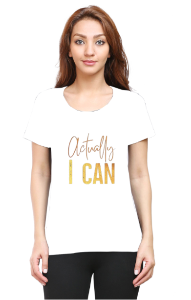 Female AOP Women's Tees - Trendy All Over Print Tee in India