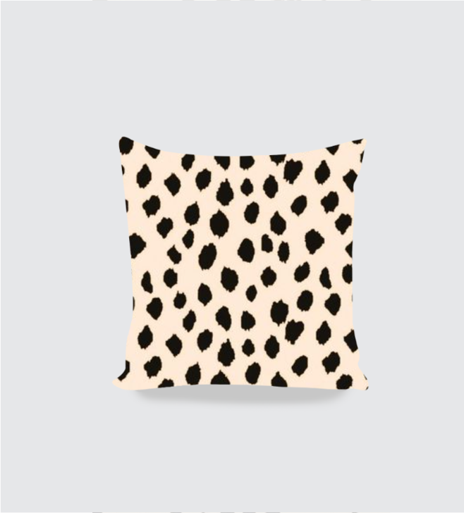 Uni AOP Cushion Cover - Stylish White 16x16 Desig