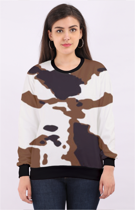 Uni AOP Sweatshirt - Trendy All Over Print Sweatshirt for Men and Women in India