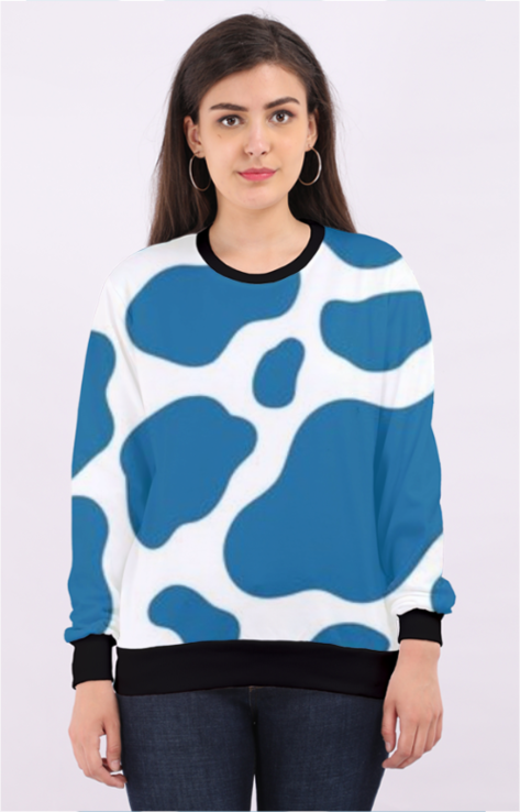 Uni AOP Sweatshirt - Trendy All Over Print Sweatshirt for Men and Women in India