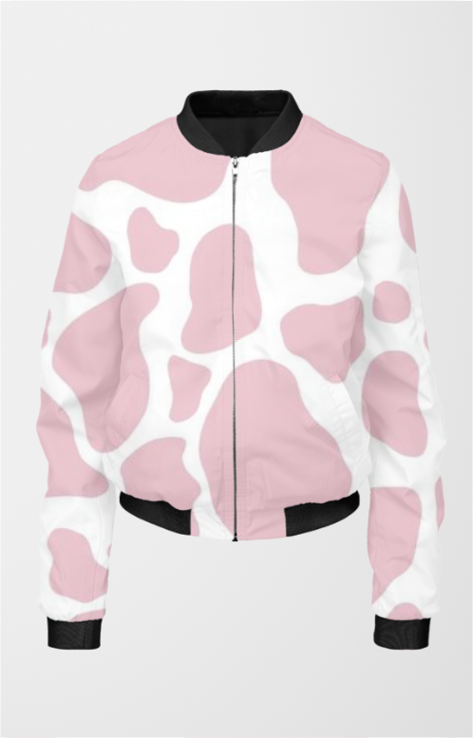 Female AOP Women's Bomber Jacket - Stylish All Over Print Bomber Jacket in India