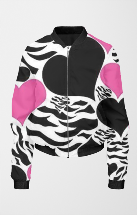 Female AOP Women's er Jacket - Stylish All Over Print er Jacket in India