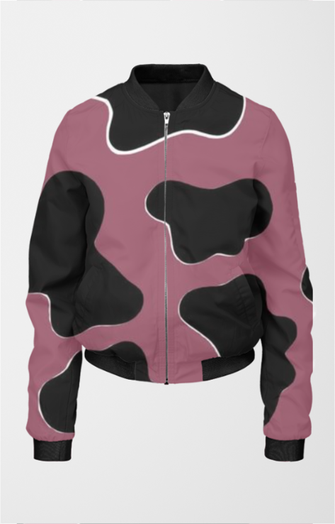 Female AOP Women's Bomber Jacket - Stylish All Over Print Bomber Jacket in India