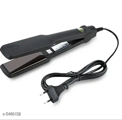 Nirvani KM-329 Ceramic Coated Plates Professional hair Straightener with Temperature control setting for Men and Women