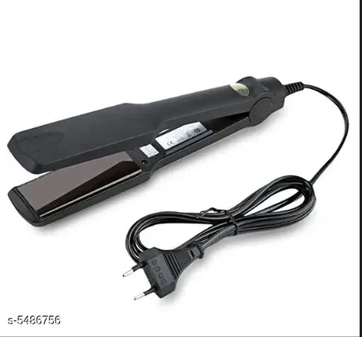 Nirvani KM-329 Ceramic Coated Plates Professional hair Straightener with Temperature control setting for Men and Women