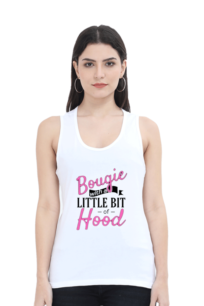 Female Tank Top Black S - Stylish & Comfortable Sleeveless Top in India