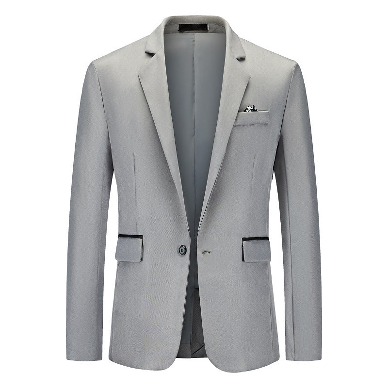 Men's Loose Single-breasted Business Suit Jacket