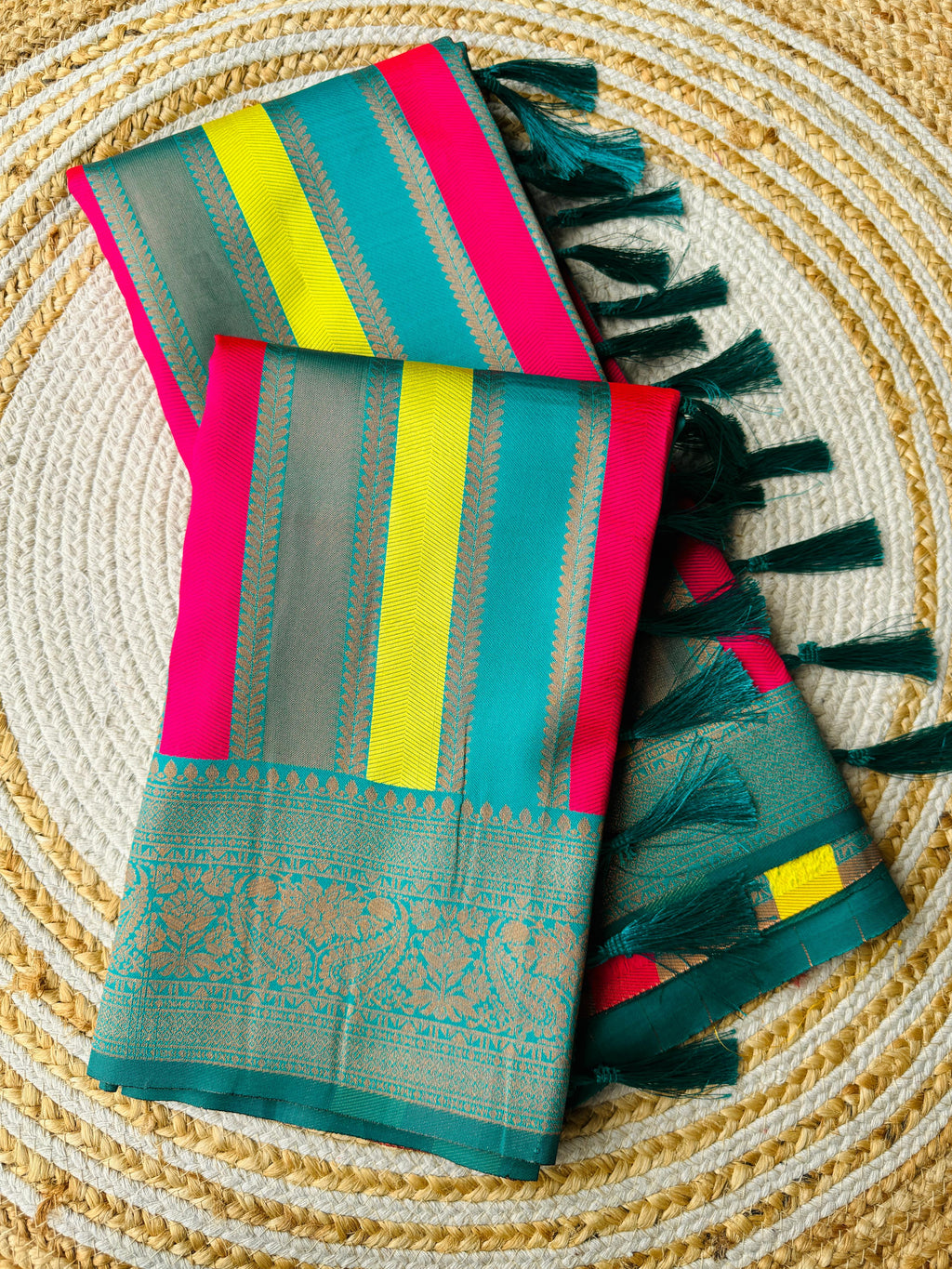 semi Kanjivaram pattu sarees