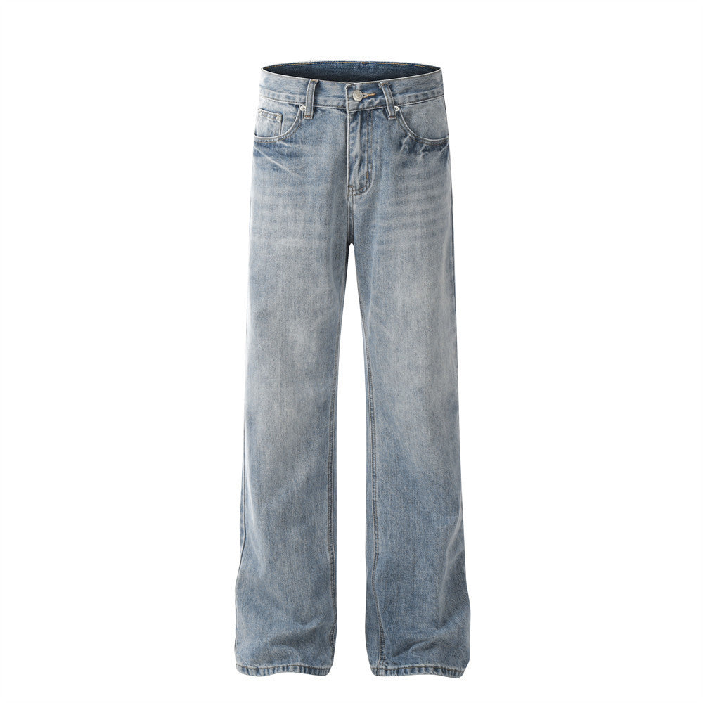 Men's High Street Washed Jeans Loose Street