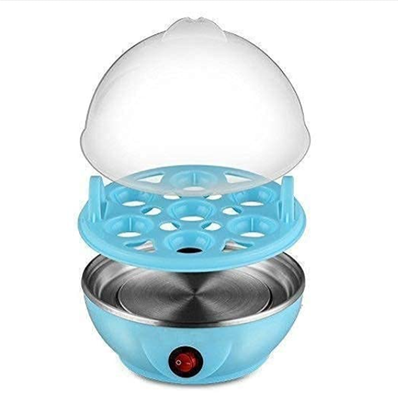 Egg Boiler Electric Automatic Off - 7 Egg Poacher for Steaming, Cooking, and Boiling - swiftshopr.com