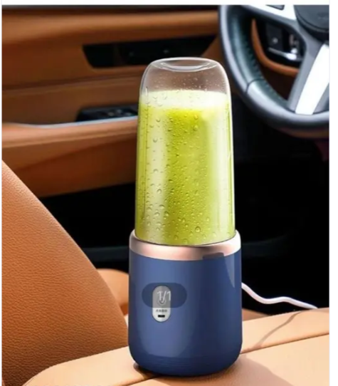 Portable Juicer Cup USB Smoothie Blender 6 Blade Wireless Fruit Squeezer with Drinking Cup - swiftshopr.com