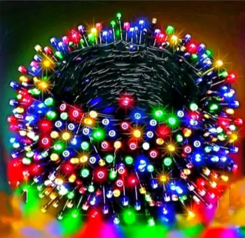 DECORATIVE 50 METER String rice Light with 7 Color Changing modes Multicolour led Bulbs