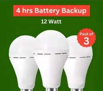 Wonderful Light Bulb Rechargeable Pack 3