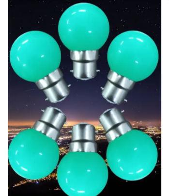 0.5 Watt Green colour Bulb, Decorative bulb, Led Green colour bulb for Home