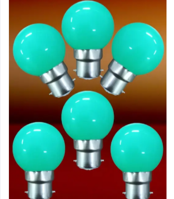0.5 Watt Green colour Bulb, Decorative bulb, Led Green colour bulb for Home