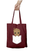 Stylish Unisex Zipper Tote Bag in White - Standard Size