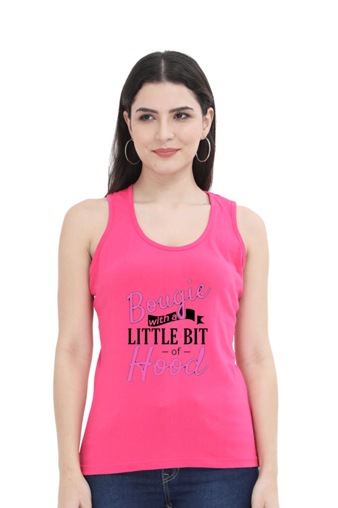 Female Tank Top Black S - Stylish & Comfortable Sleeveless Top in India