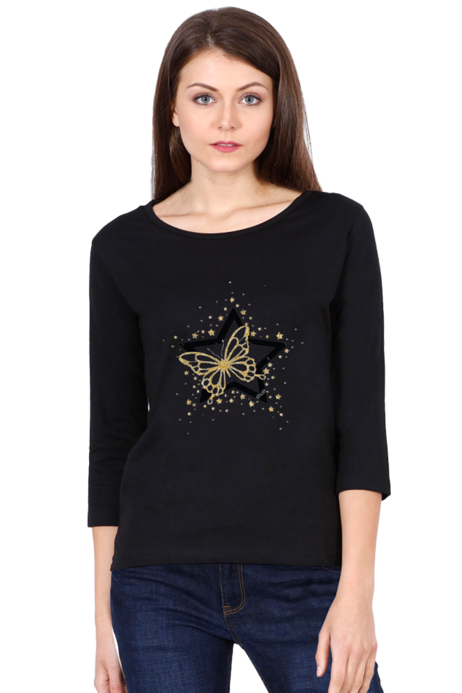 Female Round Neck Full Sleeve topwear - Trendy & Comfortable in India