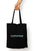 Stylish Unisex Zipper Tote Bag in White - Standard Size