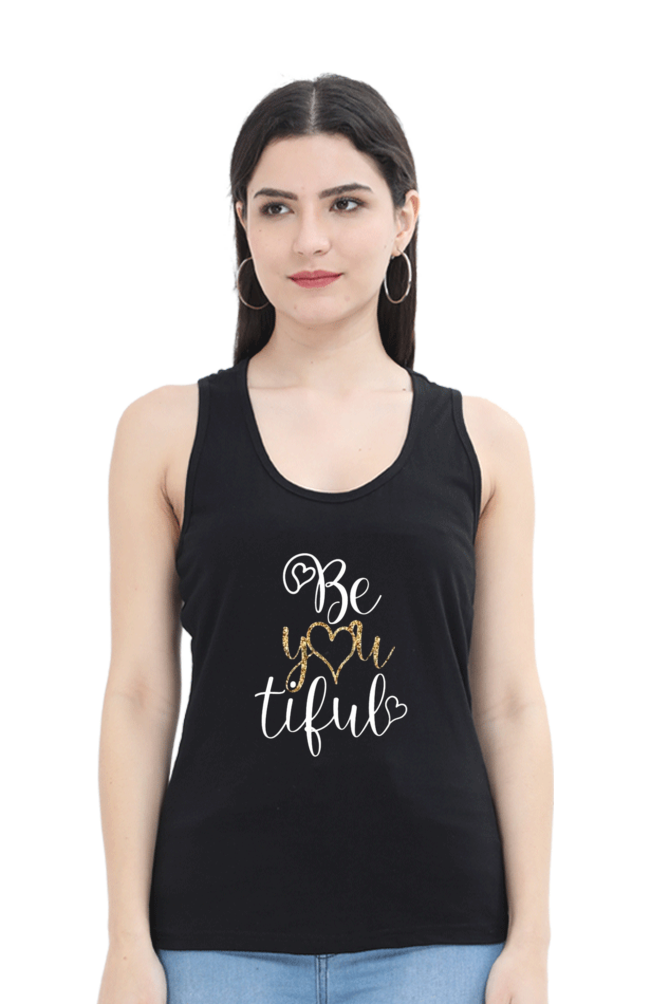 Female Tank Top Black S - Stylish & Comfortable Sleeveless Top in India