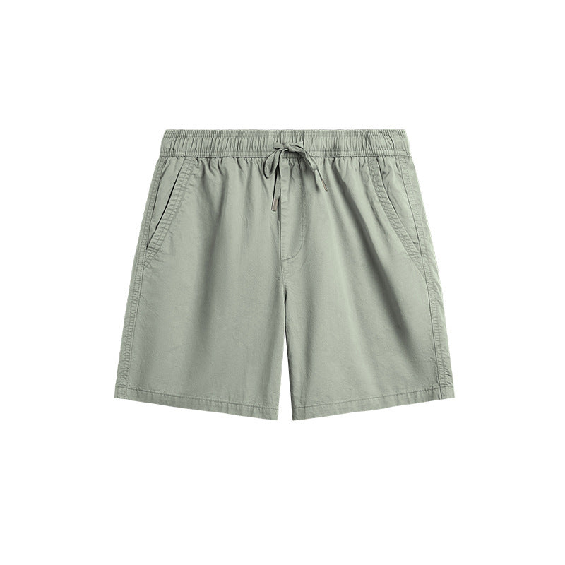 Environmentally Friendly Ready-to-wear Washed Straight Shorts