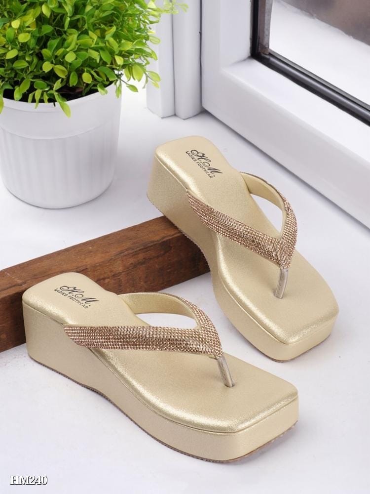 Stylish Trendy Heel Slippers for Women and Girls - Elegant and Comfortable Footwear