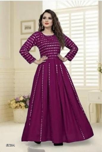 Elegant Gown for Women - Stylish and Comfortable Indian Fashion