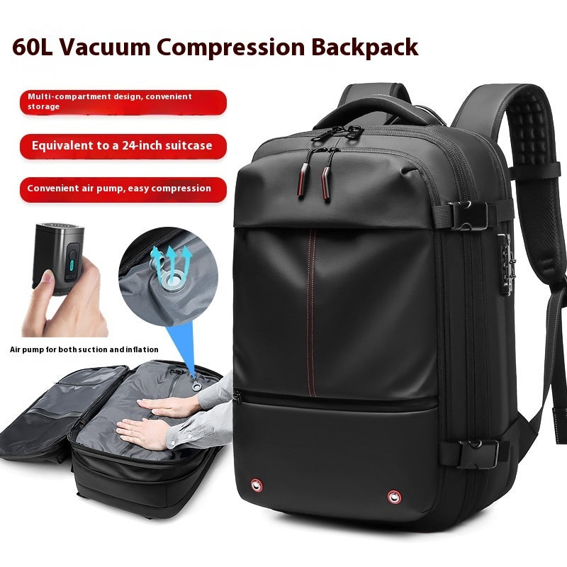 Men's Large-capacity Backpack Dry Wet Separation Anti-theft Package Business Leisure Uni Backpack