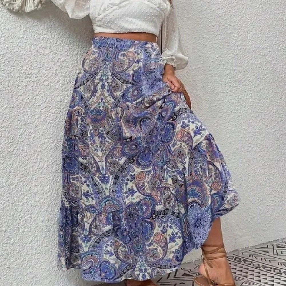 Summer Fashion Bohemian  Skirt For Women