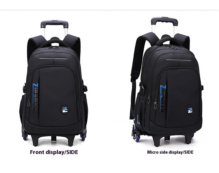 Fashion Six-Rolling Large Capacity Student Trolley Bag