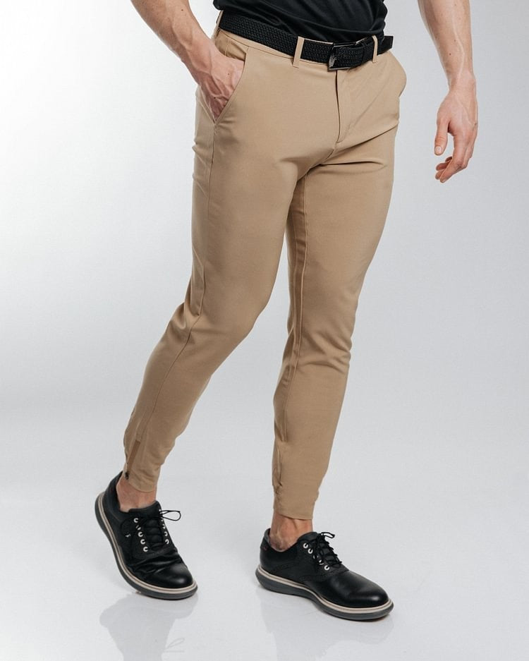 Tight Pocket Zipper Business Casual Daily Slim Fit Narrow Bottom Of A Trouser Leg